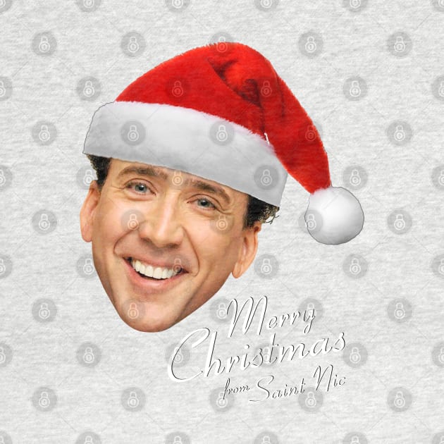 Merry Christmas from St Nic-olas Cage by stellablanch